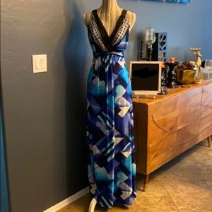 Blue Maxi Dress
